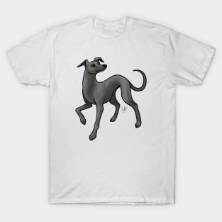 Dog - Italian Greyhound - Black T-Shirt